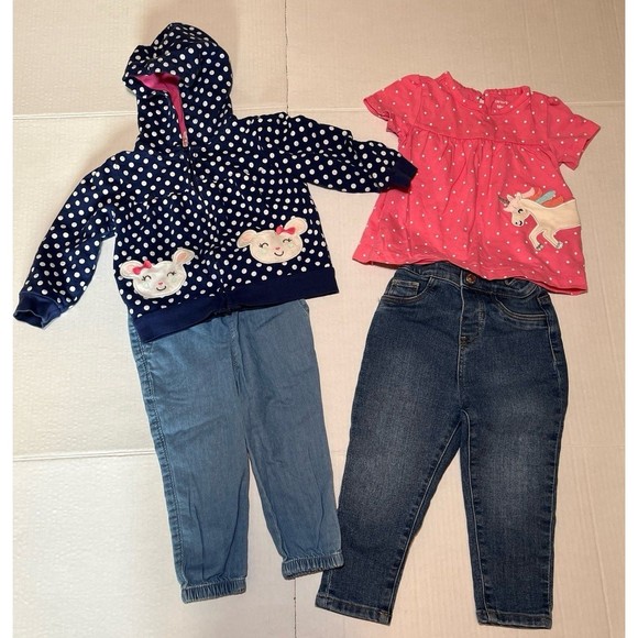 Girl Toddler 12-18M 6 Piece Bundle - Picture 1 of 11